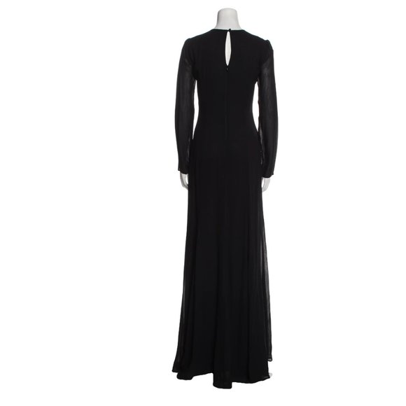 Reformation Hera Carnation Gown in Black USA M | 6 - Picture 3 of 4